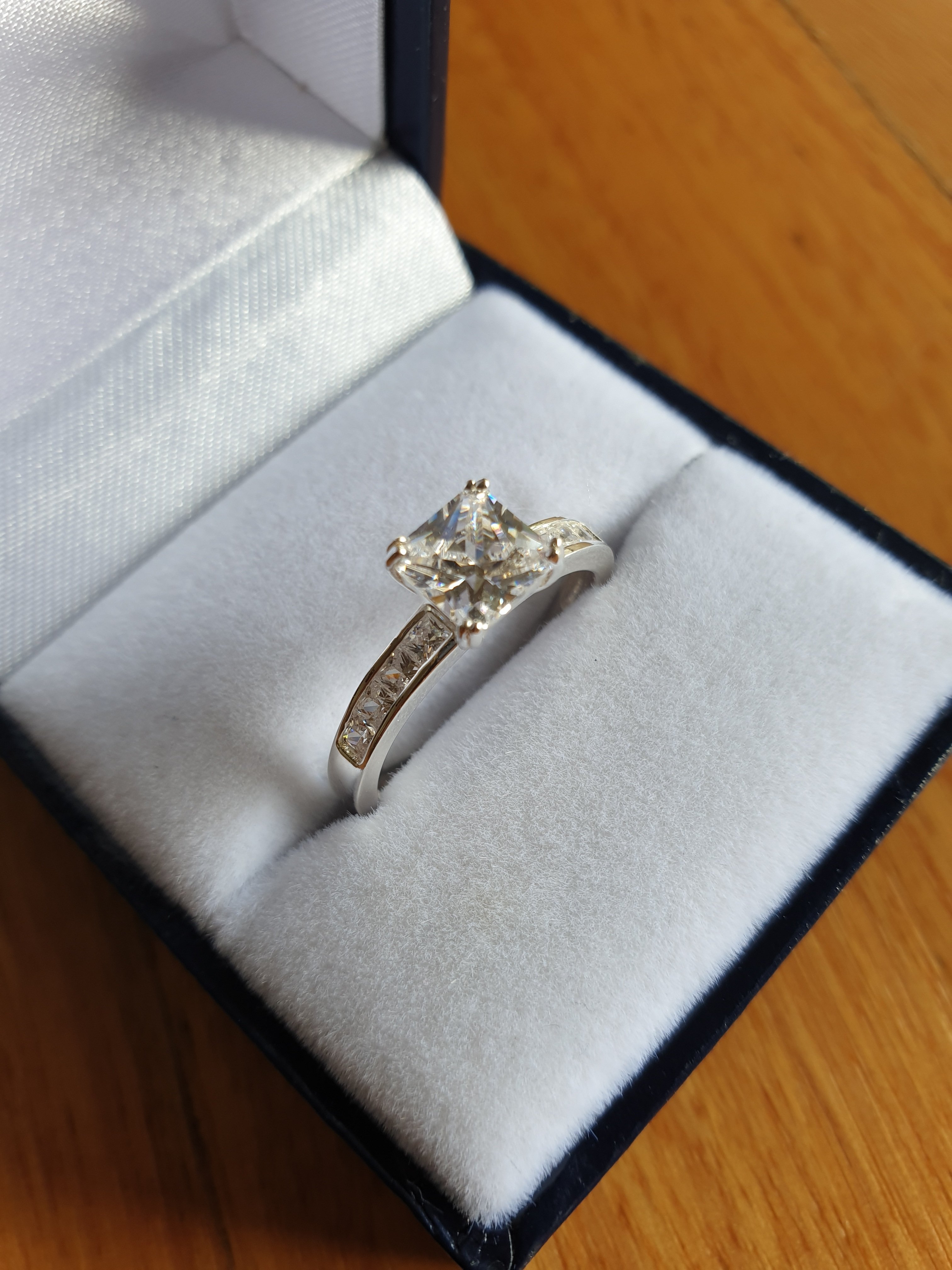Princess Cut Diamond Ring